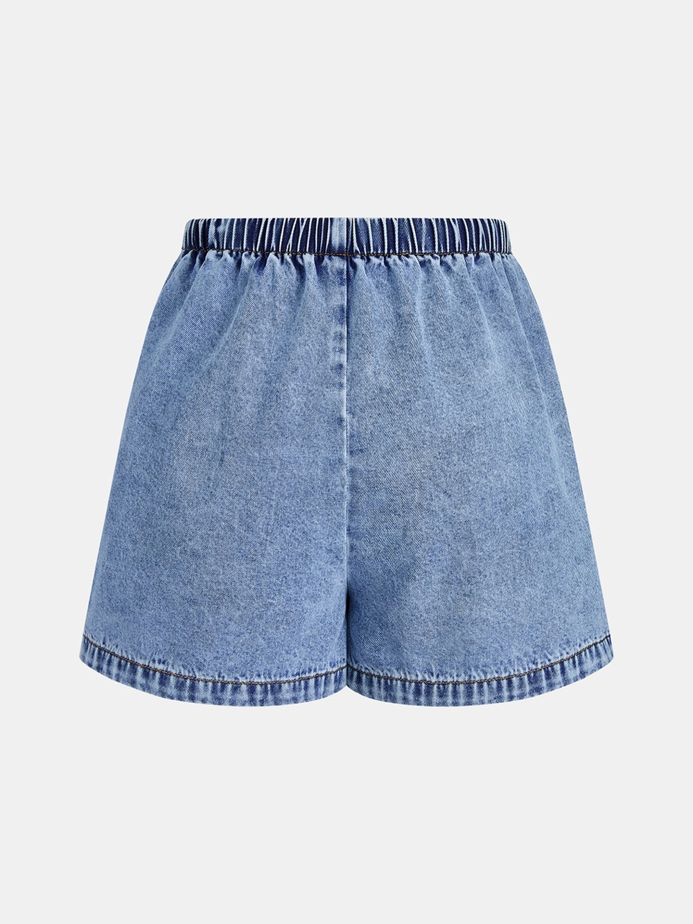 Commense NWT Side Slit Denim Vest & Drawstring Short - Picture 4 of 12